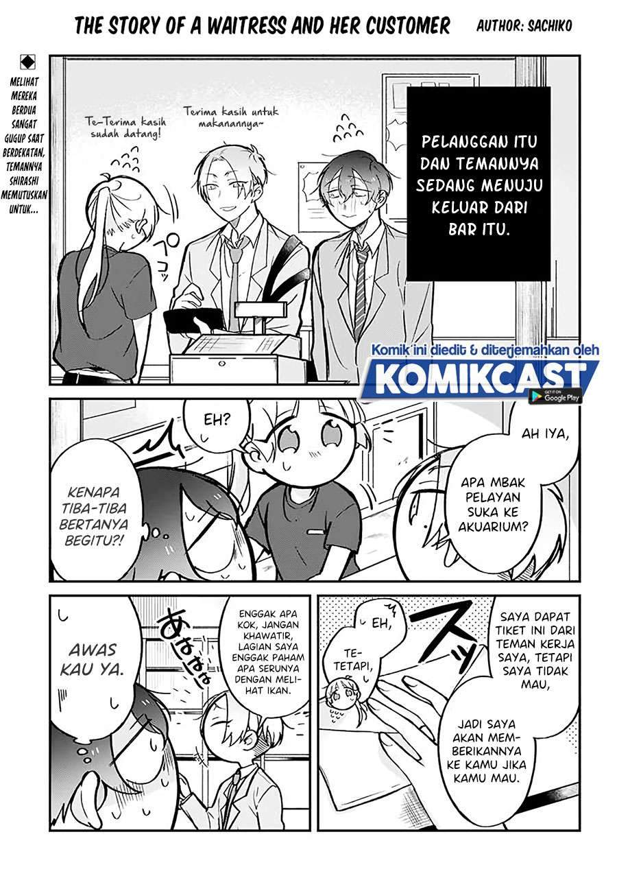 Baca Komik The Story of a Waitress and Her Customer Chapter 10 Gambar 1