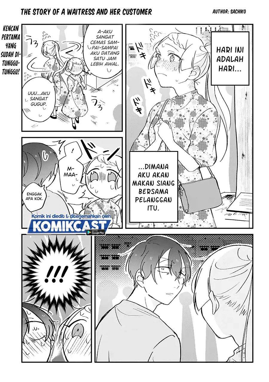 Baca Komik The Story of a Waitress and Her Customer Chapter 5 Gambar 1