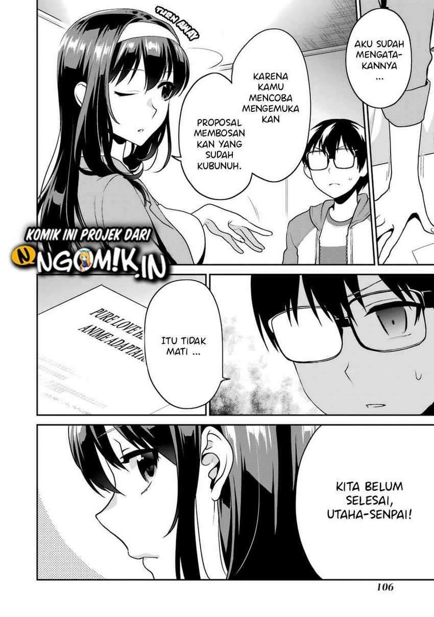 Saenai Heroine no Sodatekata: Koisuru Metronome Chapter 25 Gambar 13