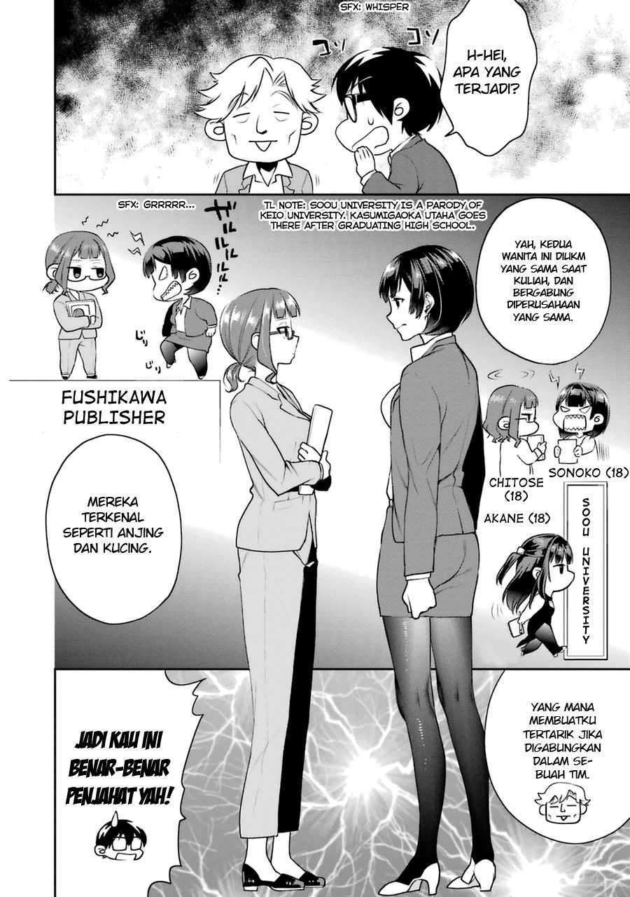 Saenai Heroine no Sodatekata: Koisuru Metronome Chapter 22 Gambar 29