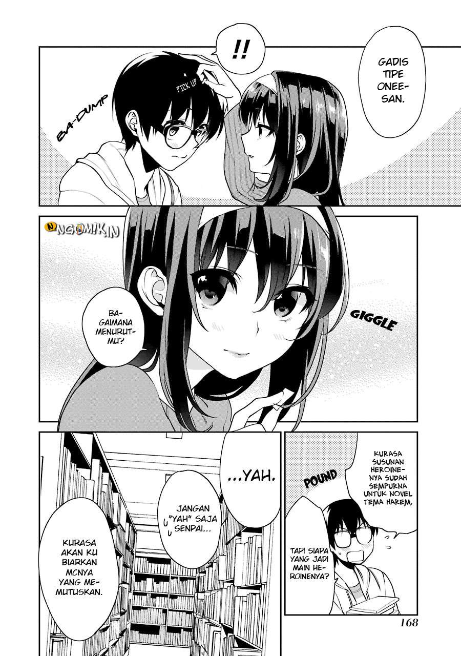 Saenai Heroine no Sodatekata: Koisuru Metronome Chapter 16.5 Gambar 10