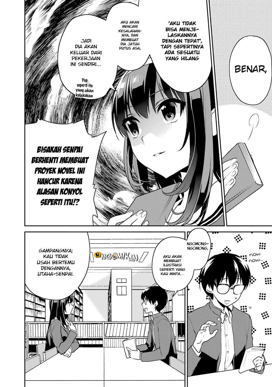 Saenai Heroine no Sodatekata: Koisuru Metronome Chapter 15 Gambar 8