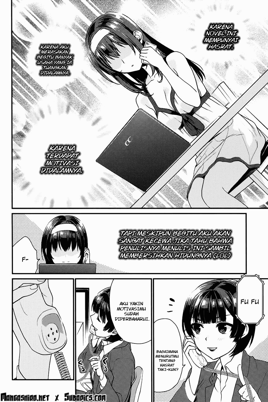 Saenai Heroine no Sodatekata: Koisuru Metronome Chapter 9 Gambar 15