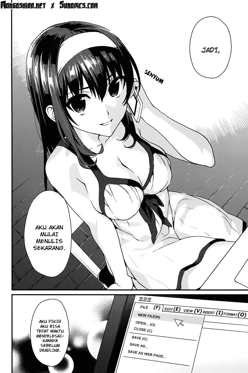 Saenai Heroine no Sodatekata: Koisuru Metronome Chapter 9 Gambar 19