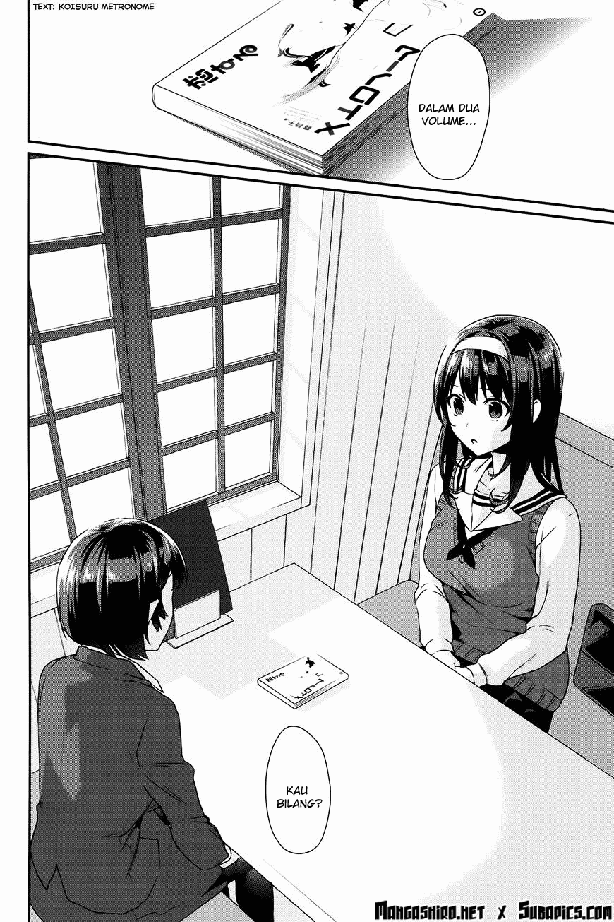 Saenai Heroine no Sodatekata: Koisuru Metronome Chapter 7 Gambar 11