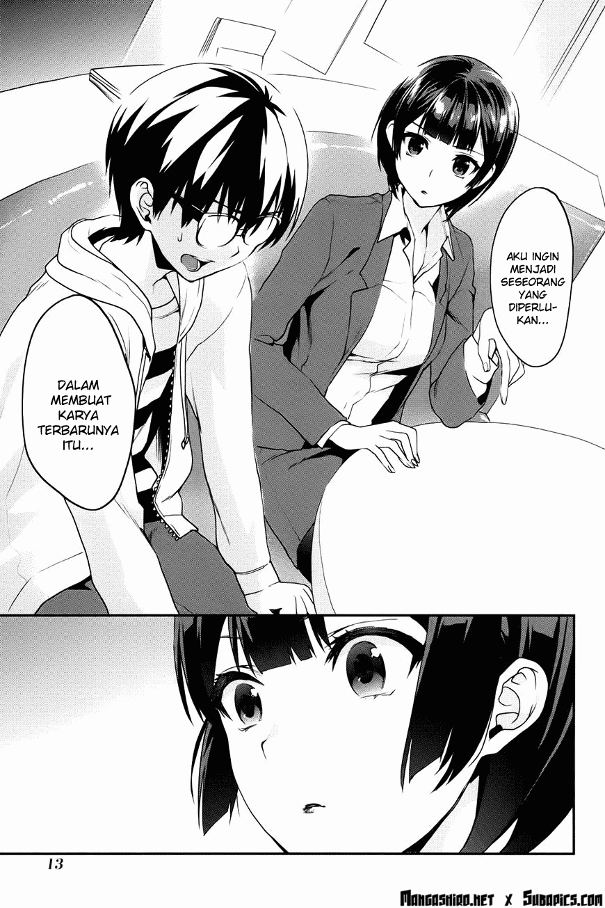 Saenai Heroine no Sodatekata: Koisuru Metronome Chapter 6 Gambar 15