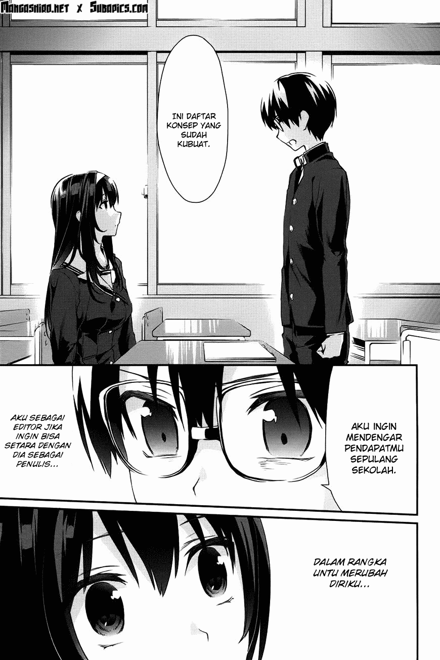 Saenai Heroine no Sodatekata: Koisuru Metronome Chapter 6 Gambar 19