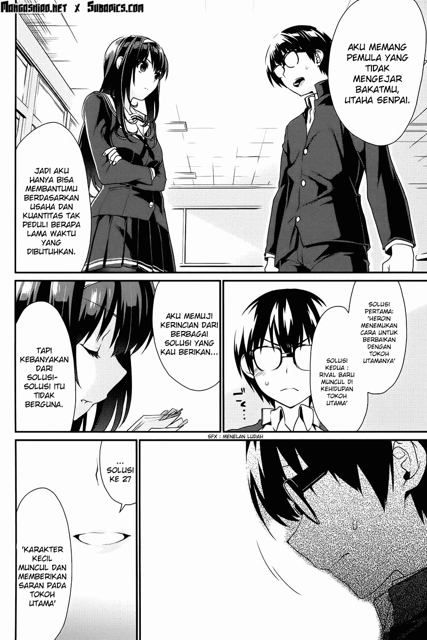 Saenai Heroine no Sodatekata: Koisuru Metronome Chapter 6 Gambar 26