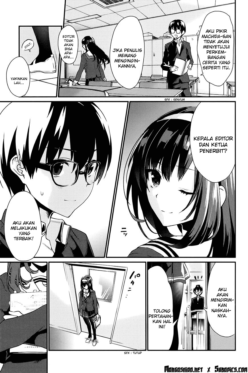 Saenai Heroine no Sodatekata: Koisuru Metronome Chapter 6 Gambar 35