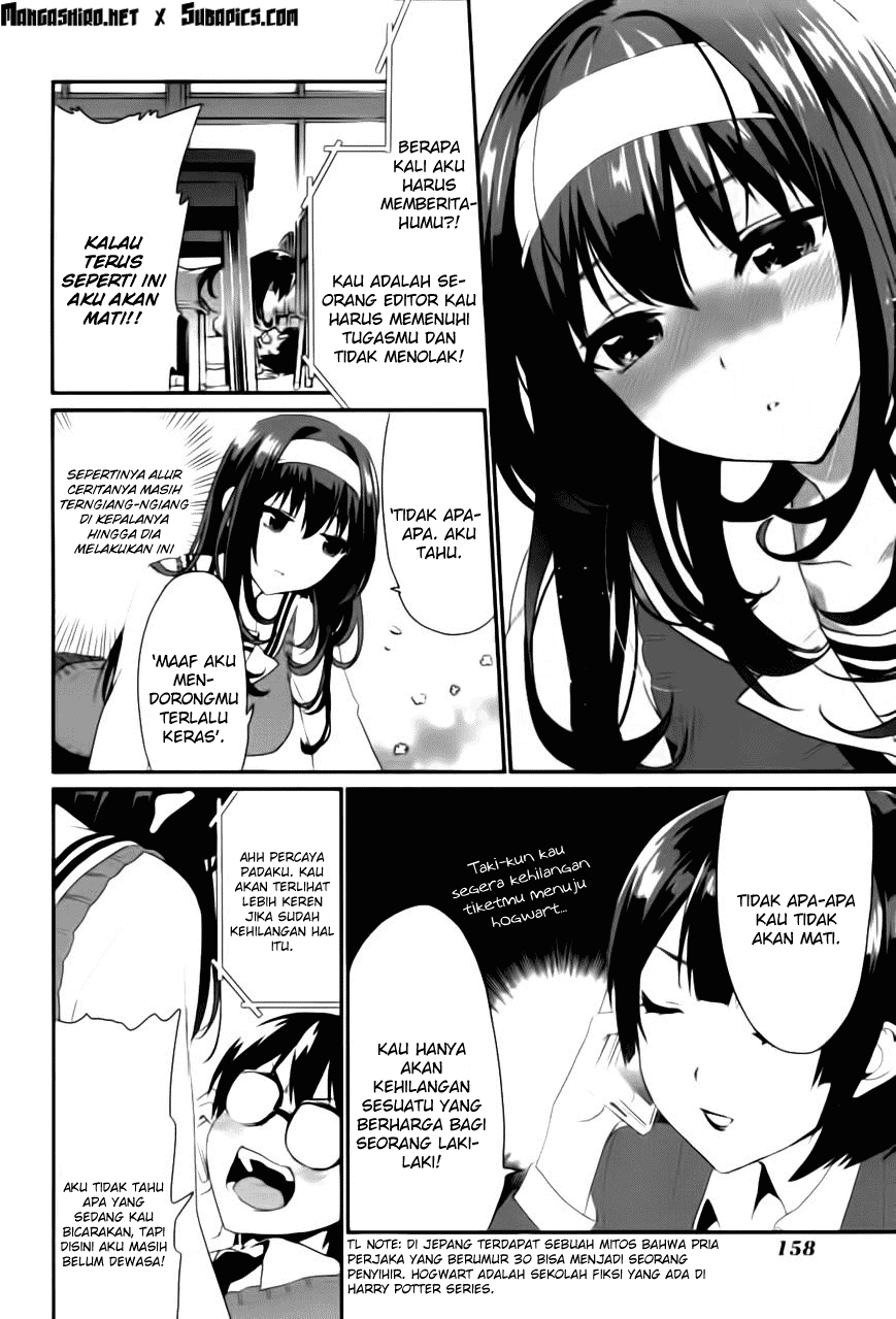 Saenai Heroine no Sodatekata: Koisuru Metronome Chapter 5 Gambar 25