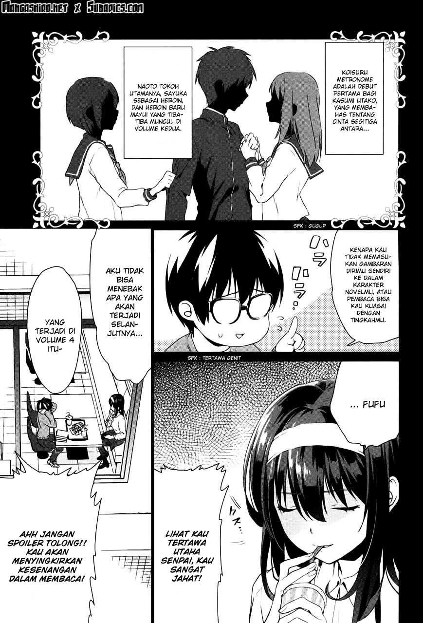 Saenai Heroine no Sodatekata: Koisuru Metronome Chapter 5 Gambar 9