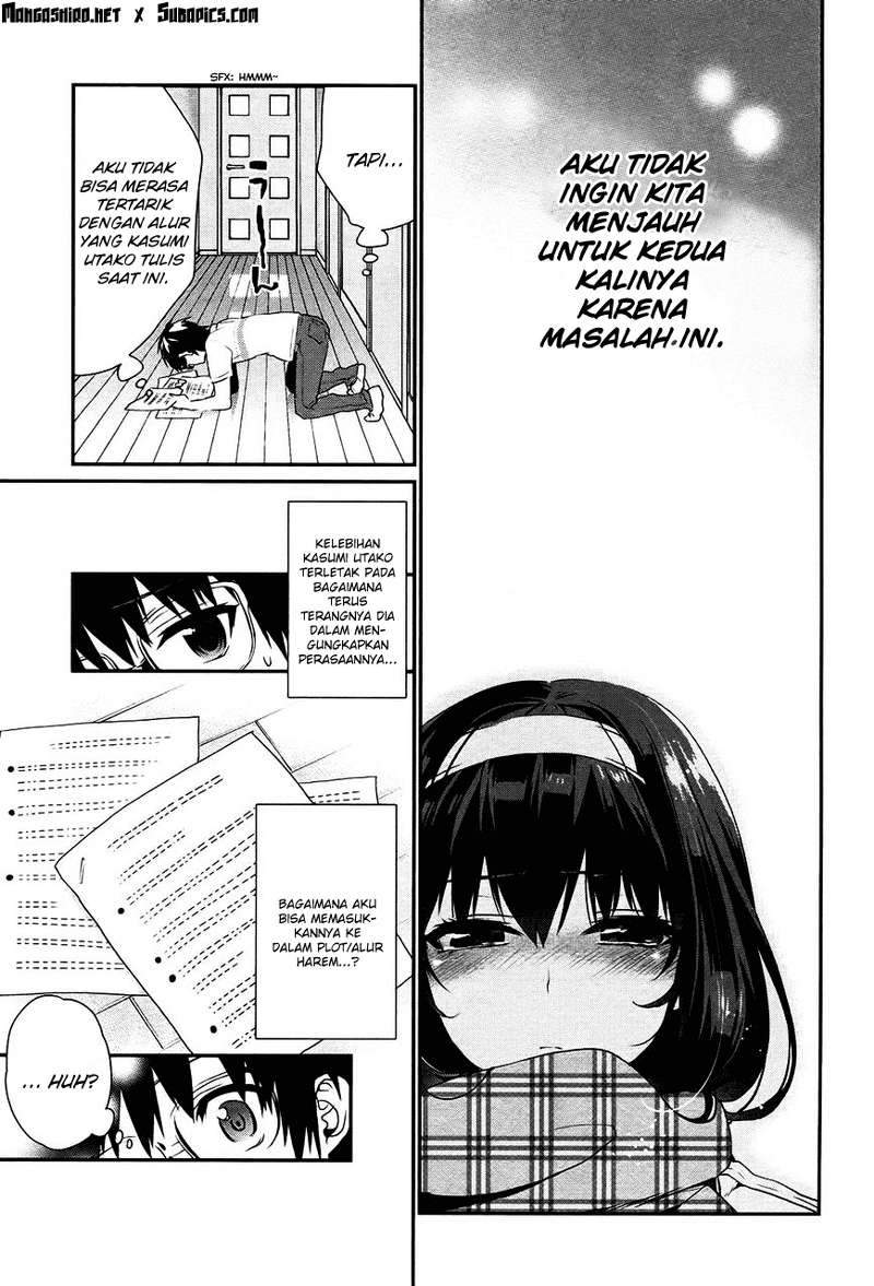 Saenai Heroine no Sodatekata: Koisuru Metronome Chapter 4 Gambar 17