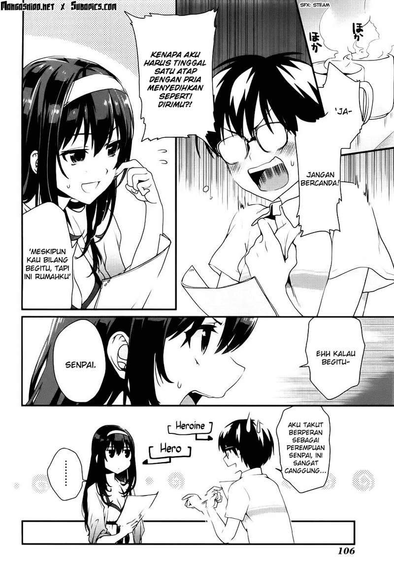 Saenai Heroine no Sodatekata: Koisuru Metronome Chapter 4 Gambar 6