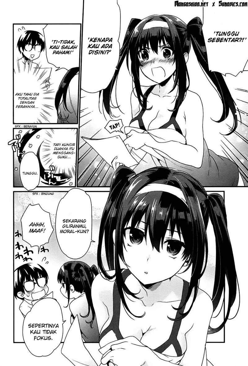 Saenai Heroine no Sodatekata: Koisuru Metronome Chapter 4 Gambar 8