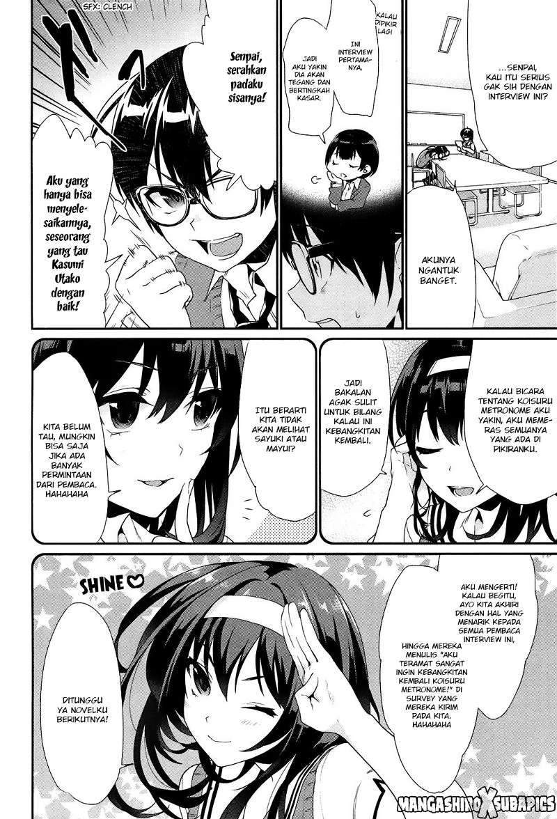 Saenai Heroine no Sodatekata: Koisuru Metronome Chapter 1 Gambar 15