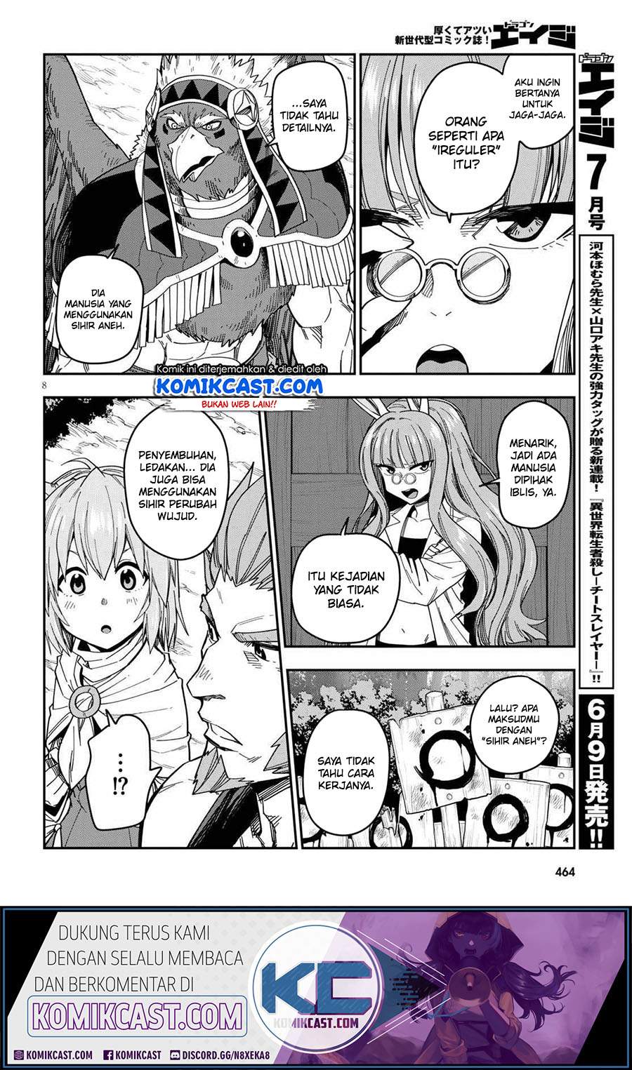 Konjiki no Moji Tsukai: Yuusha Yonin ni Makikomareta Unique Cheat Chapter 76 Gambar 10