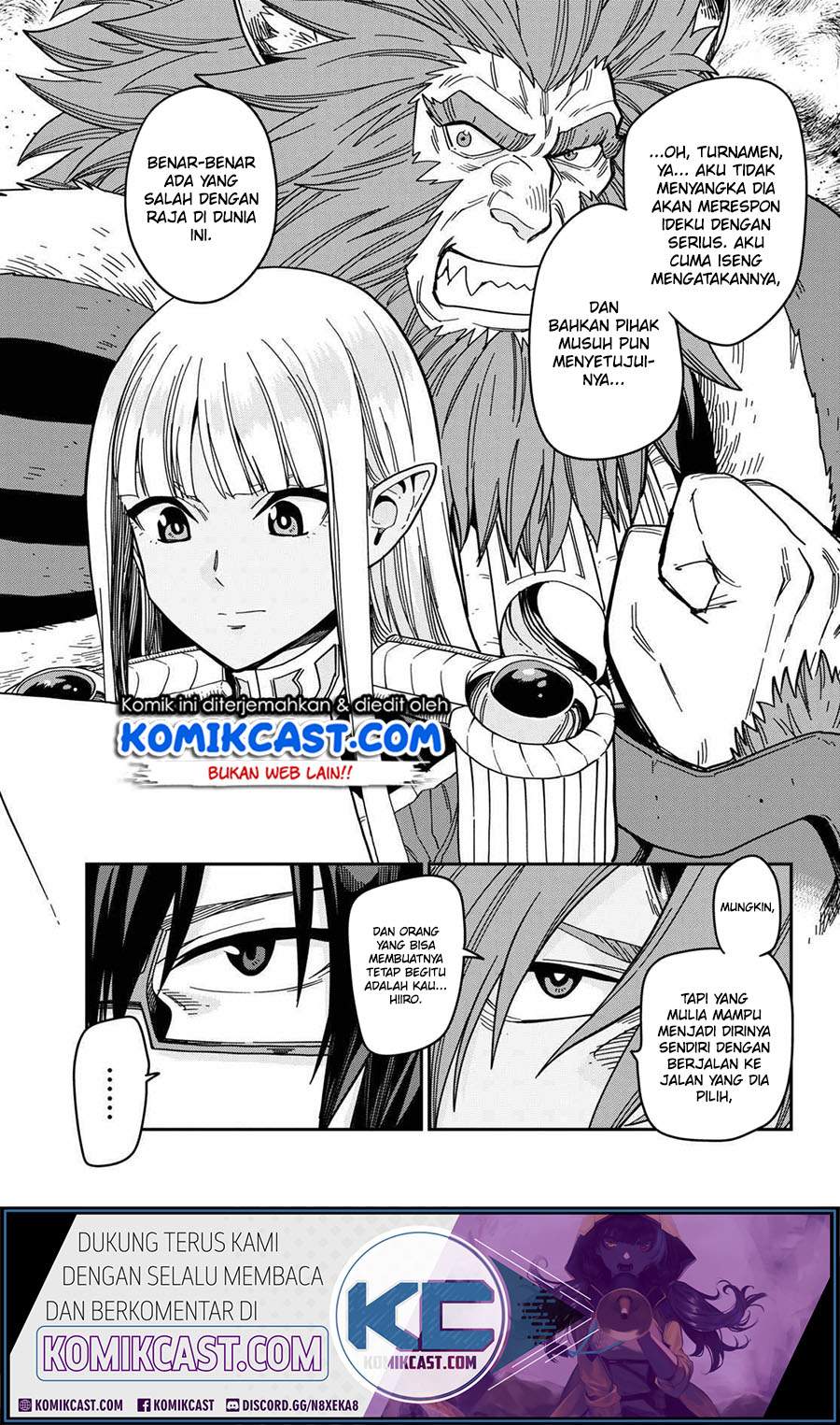 Konjiki no Moji Tsukai: Yuusha Yonin ni Makikomareta Unique Cheat Chapter 77 Gambar 6