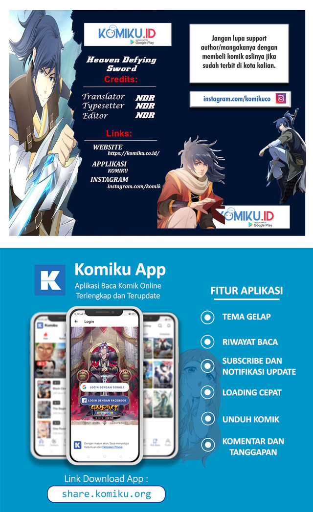 Baca Komik Heaven Defying Sword Chapter 260 Gambar 1