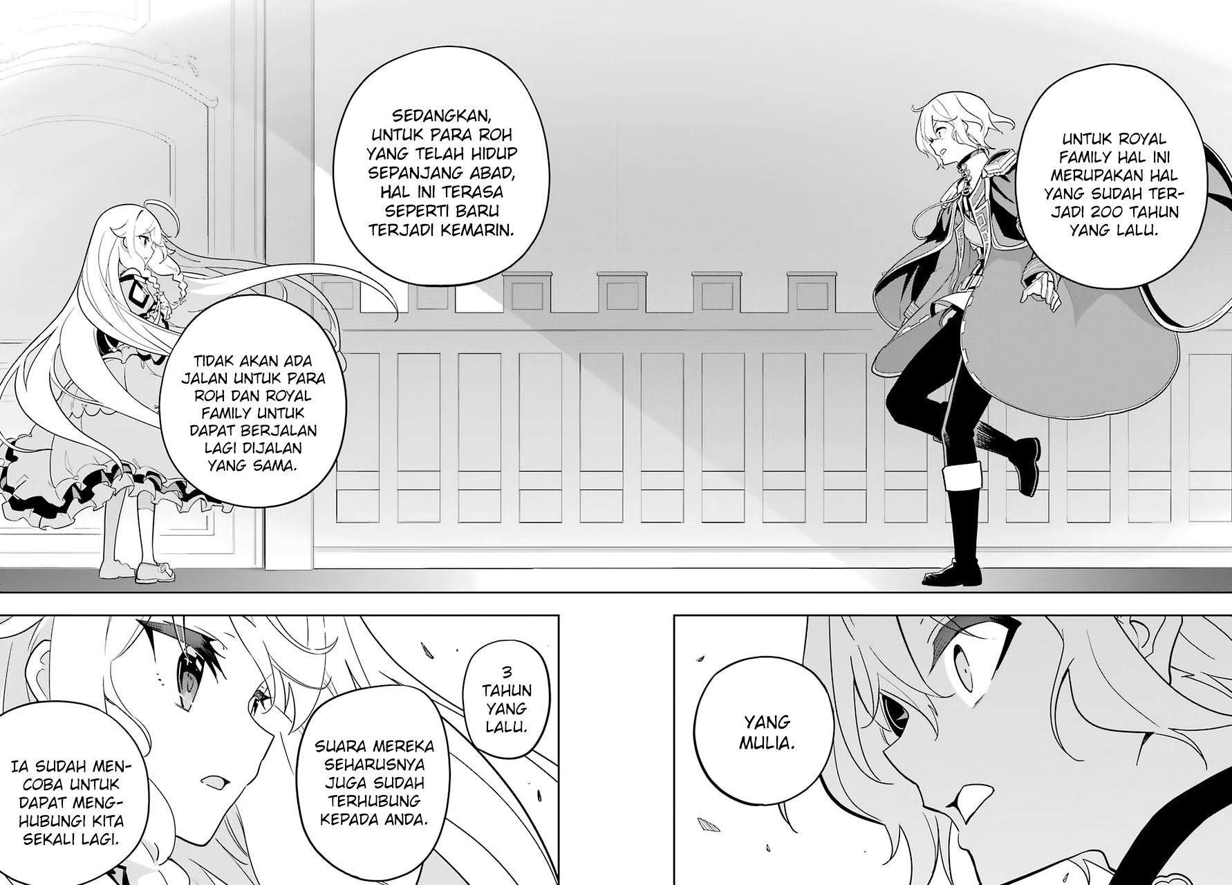 Chichi wa Eiyuu, Haha wa Seirei, Musume no Watashi wa Tenseisha Chapter 34 Gambar 32