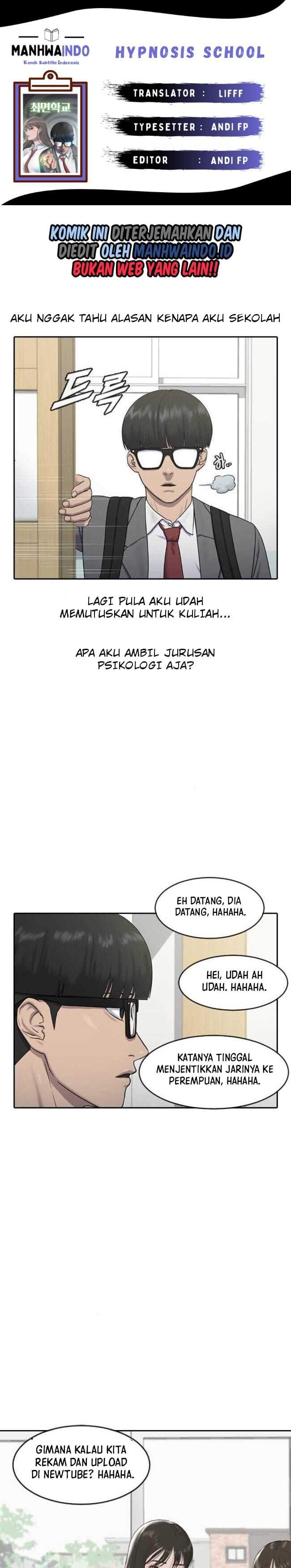 Baca Komik Hypnosis School Chapter 4 Gambar 1