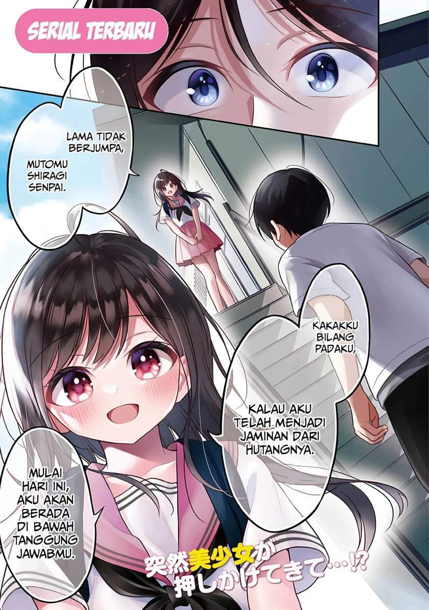 Baca Manga Yuujin ni 500 Yen Kashitara Shakkin no Kata ni Imouto wo Yokoshite Kita Nodakeredo, Ore wa Ittai Dou Sureba Iindarou Chapter 1 Gambar 2