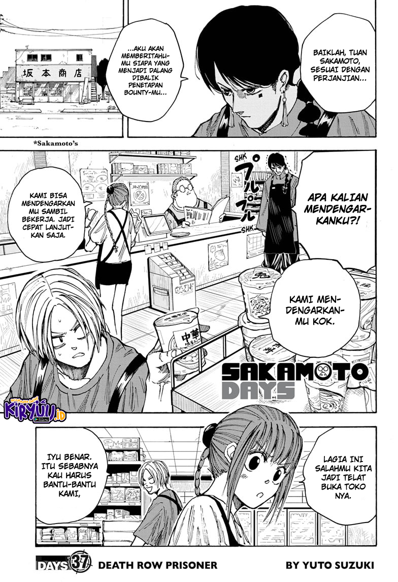 Baca Manga Sakamoto Days Chapter 37 Gambar 2
