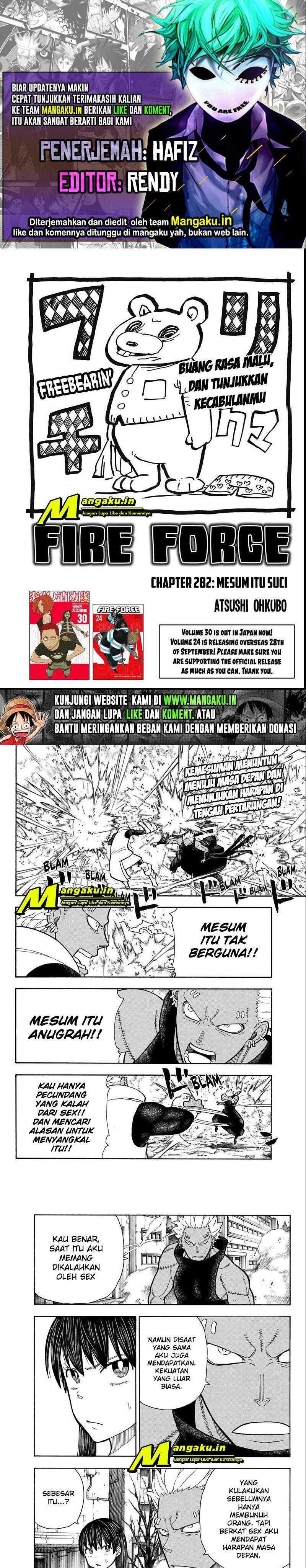 Baca Komik Fire Brigade of Flames Chapter 282 Gambar 1