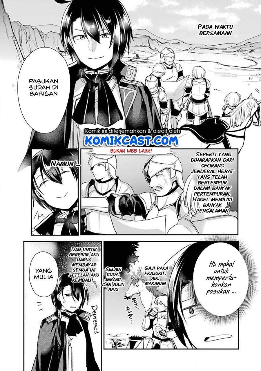 Baca Komik Tensai Ouji no Akaji Kokka Saisei Jutsu – Souda Baikoku Shiyou Chapter 8 Gambar 1