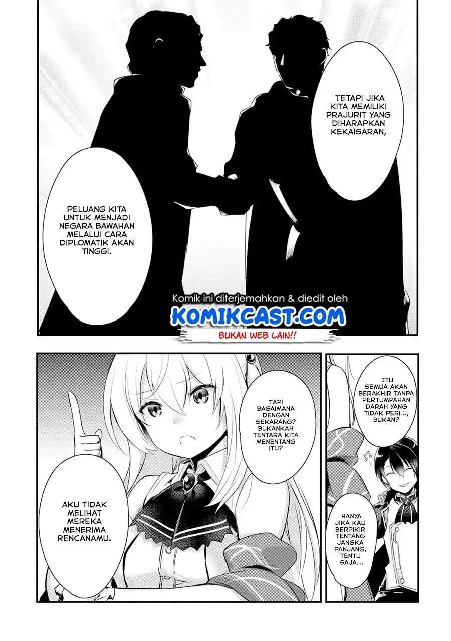 Tensai Ouji no Akaji Kokka Saisei Jutsu – Souda Baikoku Shiyou Chapter 3 Gambar 7