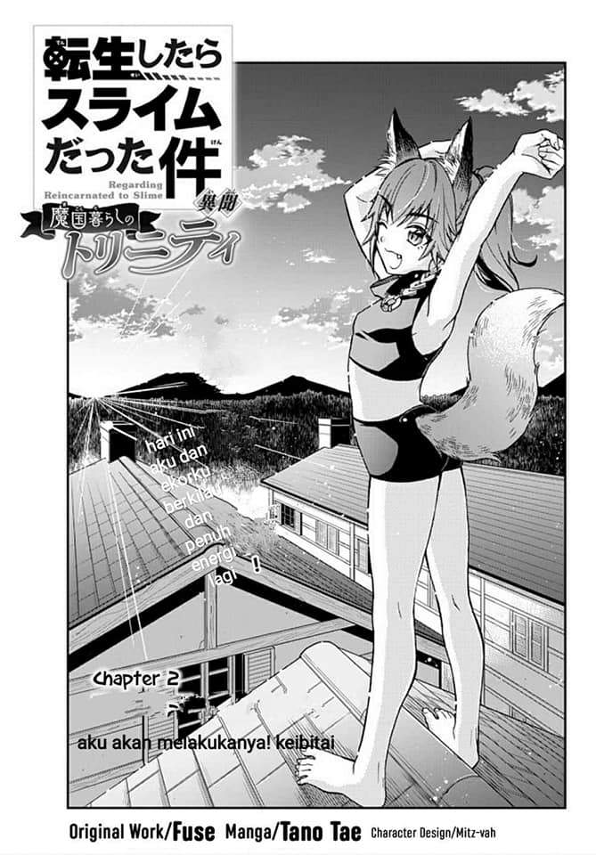 Baca Manga Tensei Shitara Slime Datta Ken Ibun: Makoku Gurashi no Trinity Chapter 2 Gambar 2