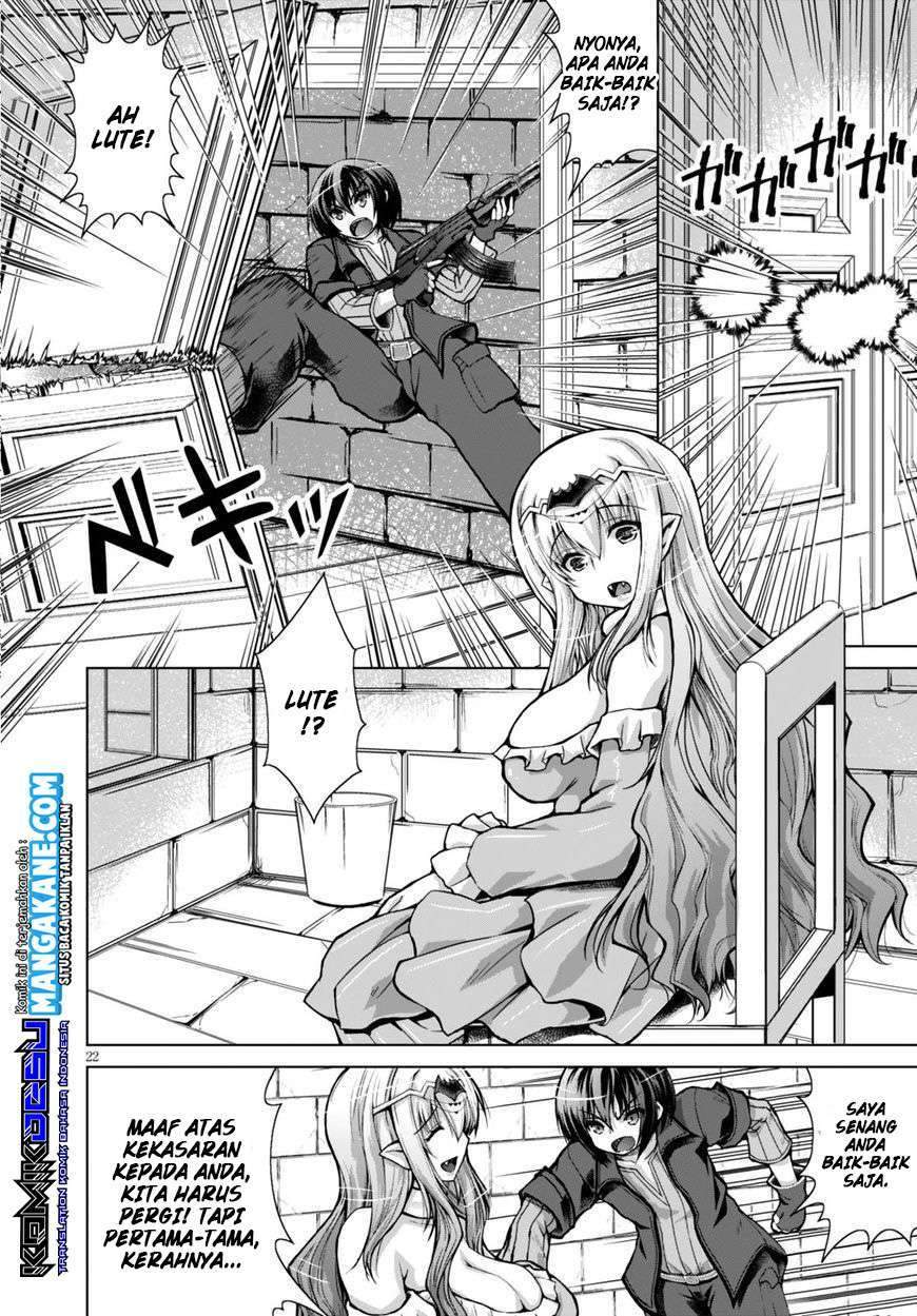 Gunota ga Mahou Sekai ni Tensei Shitara, Gendai Heiki de Guntai Harem o Tsukucchaimashita!? Chapter 22 Gambar 24