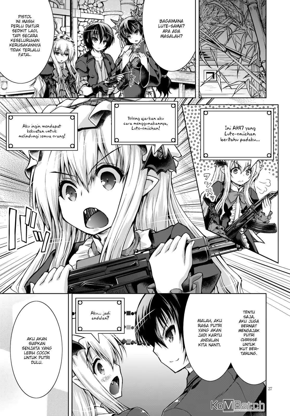 Gunota ga Mahou Sekai ni Tensei Shitara, Gendai Heiki de Guntai Harem o Tsukucchaimashita!? Chapter 20 Gambar 30