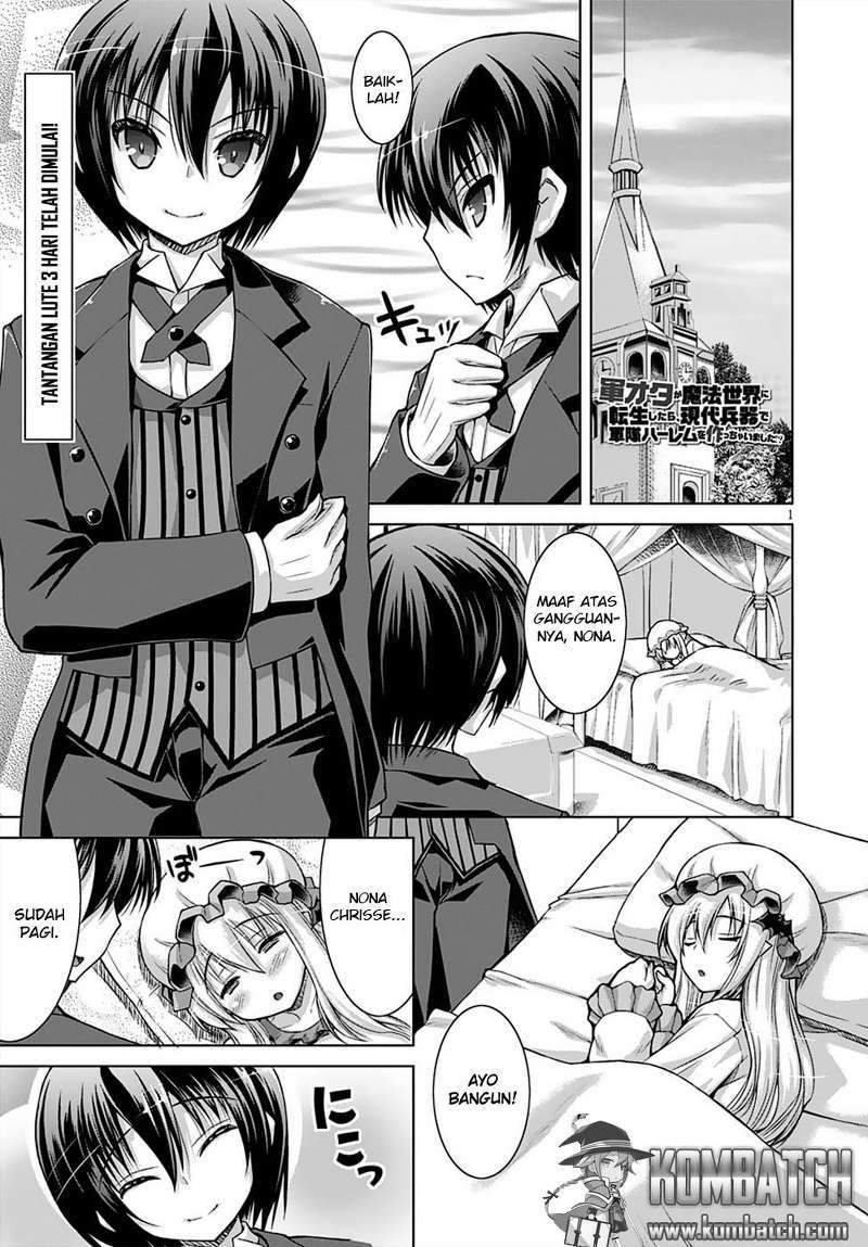 Gunota ga Mahou Sekai ni Tensei Shitara, Gendai Heiki de Guntai Harem o Tsukucchaimashita!? Chapter 13 Gambar 4