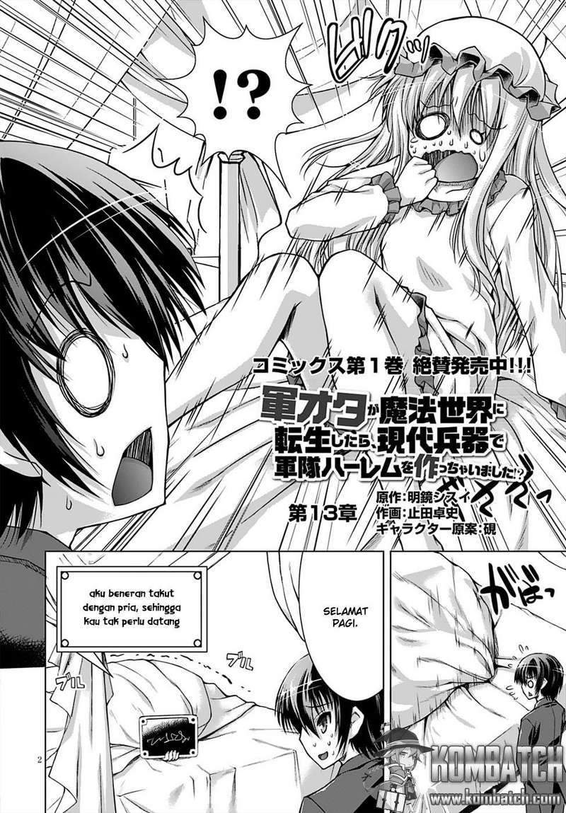 Gunota ga Mahou Sekai ni Tensei Shitara, Gendai Heiki de Guntai Harem o Tsukucchaimashita!? Chapter 13 Gambar 5