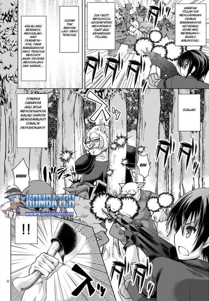 Gunota ga Mahou Sekai ni Tensei Shitara, Gendai Heiki de Guntai Harem o Tsukucchaimashita!? Chapter 8 Gambar 33