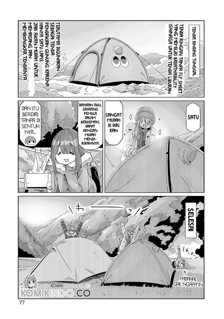 Yuru-Camp Chapter 60 Gambar 24