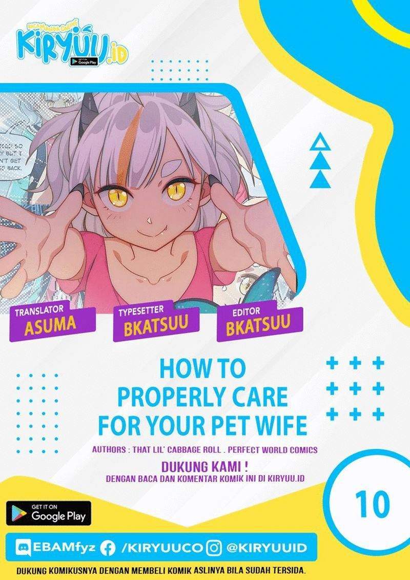 Baca Komik How To Properly Care For Your Pet Wife Chapter 10 Gambar 1