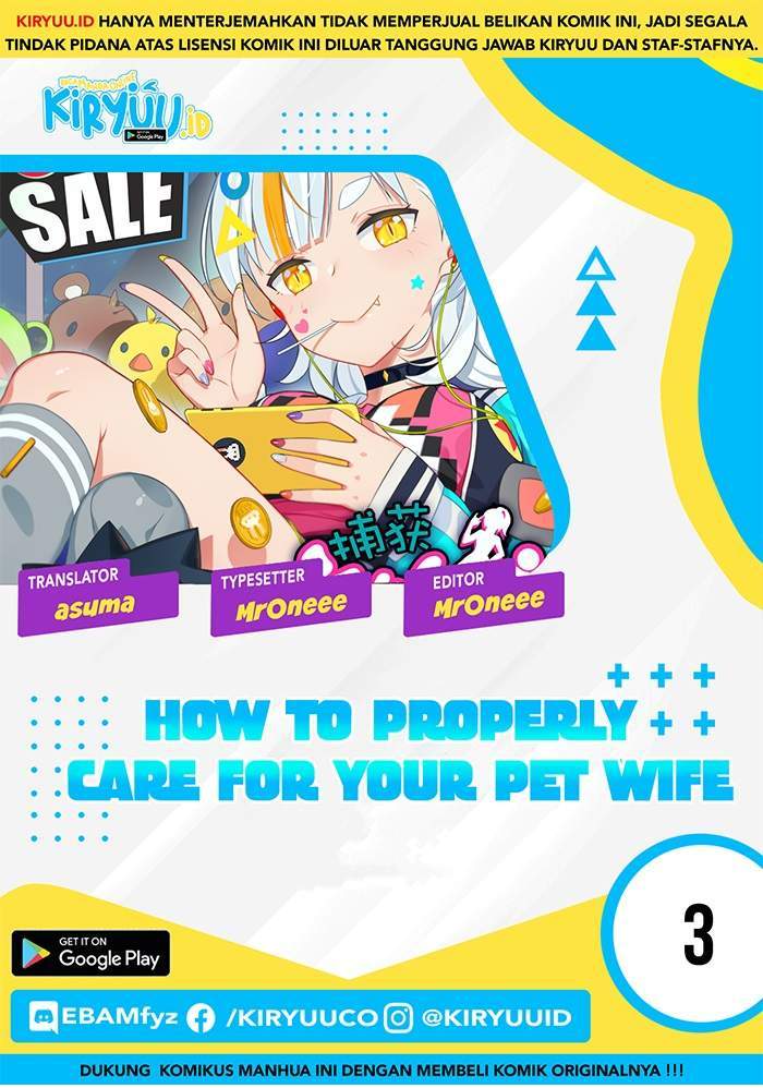 Baca Komik How To Properly Care For Your Pet Wife Chapter 3 Gambar 1