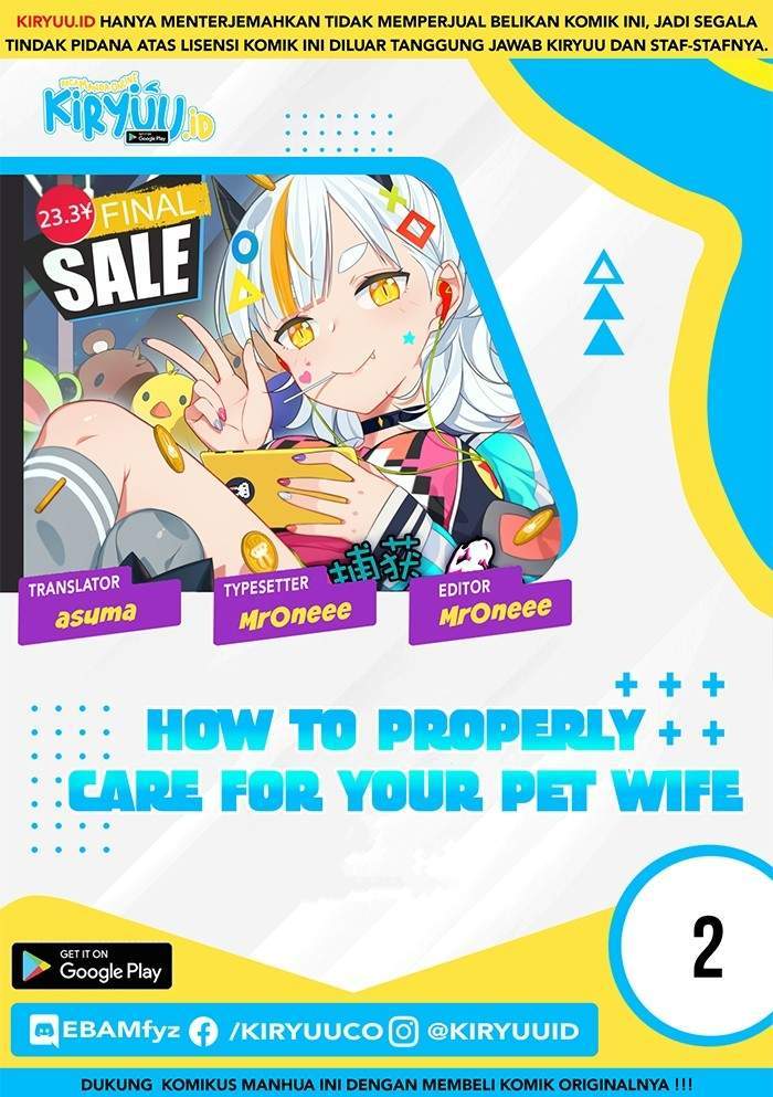 Baca Komik How To Properly Care For Your Pet Wife Chapter 2 Gambar 1