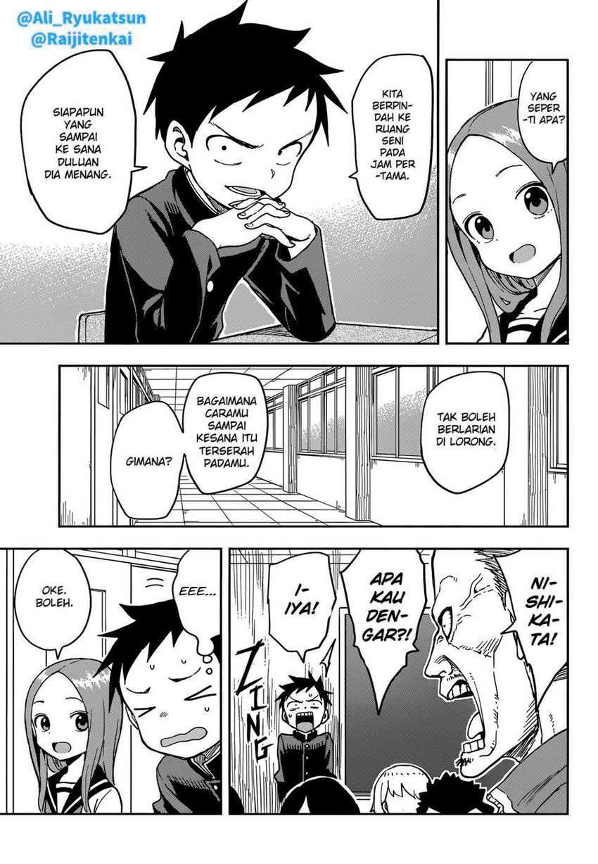 Karakai Jouzu no Takagi-san Chapter 141 Gambar 4