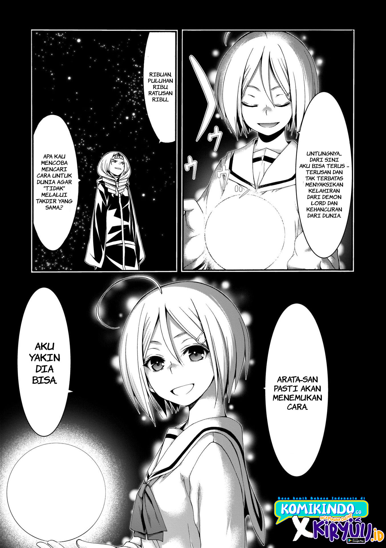 Trinity Seven Chapter 106 Gambar 16