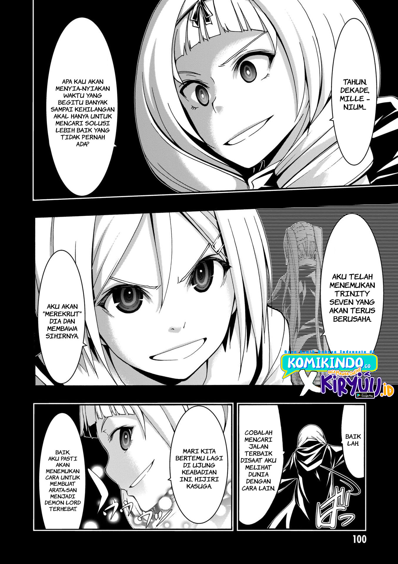 Trinity Seven Chapter 106 Gambar 17