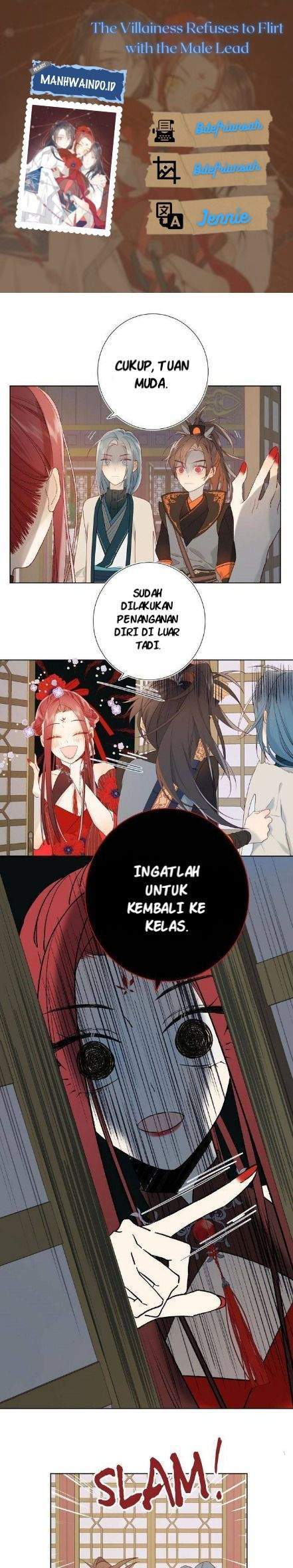 Baca Komik The Villainess Refuses to Flirt with the Male Lead Chapter 11 Gambar 1