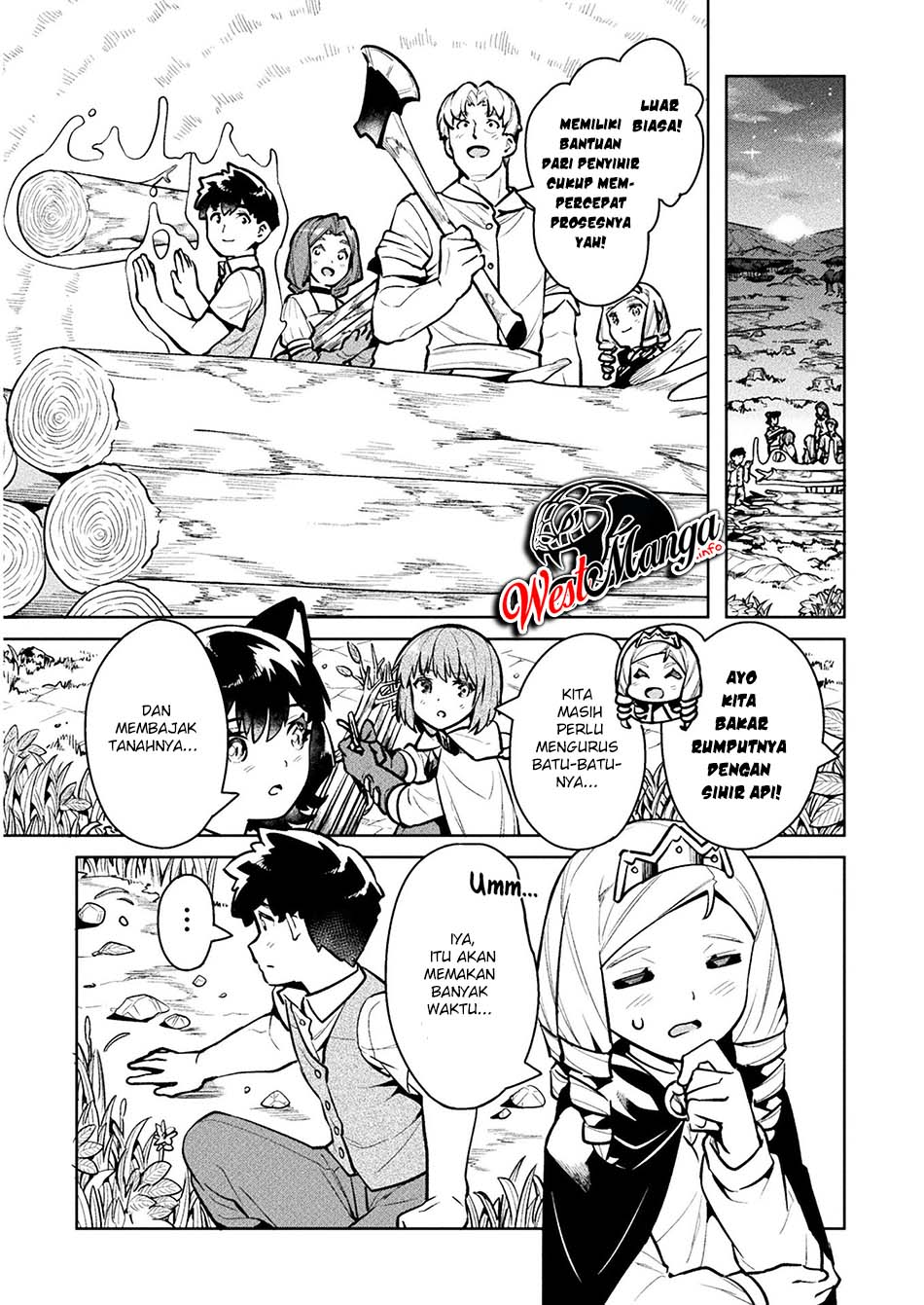 NEET dakedo Hello Work ni Ittara Isekai ni Tsuretekareta Chapter 39 Gambar 10