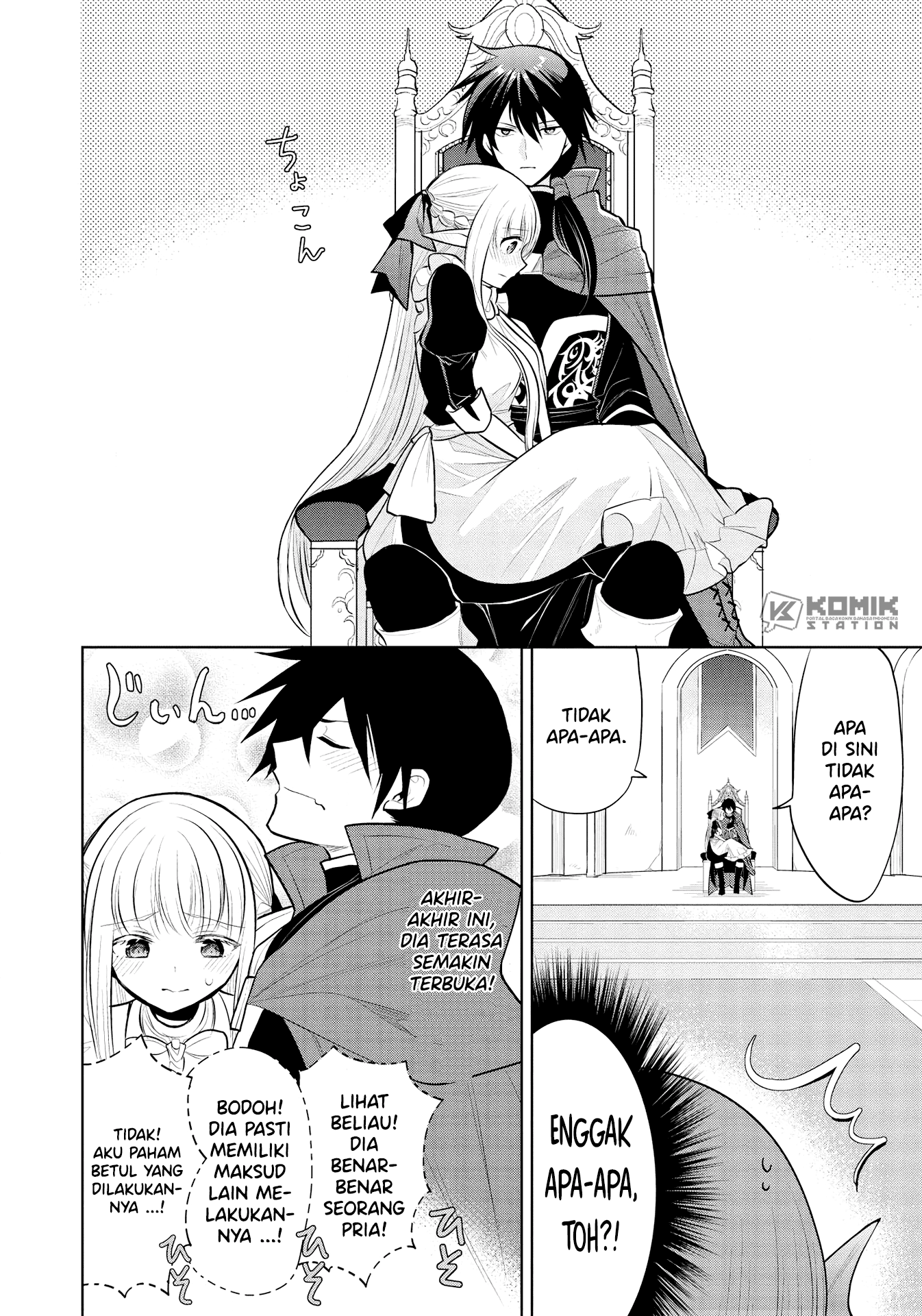 Maou no Ore ga Dorei Elf wo Yome ni Shitanda ga, Dou Medereba Ii? Chapter 36 Gambar 24