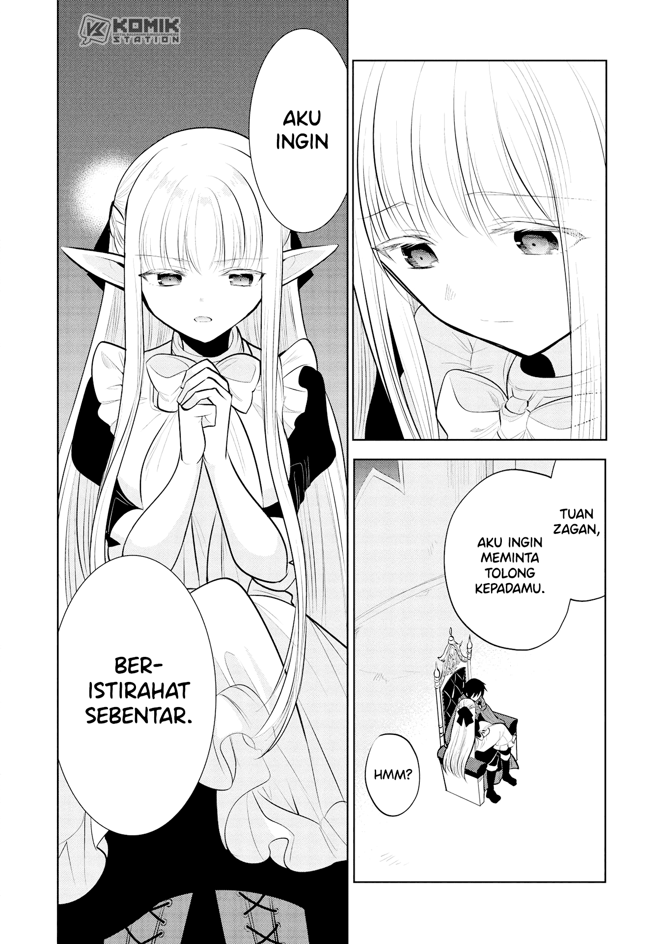 Maou no Ore ga Dorei Elf wo Yome ni Shitanda ga, Dou Medereba Ii? Chapter 36 Gambar 28