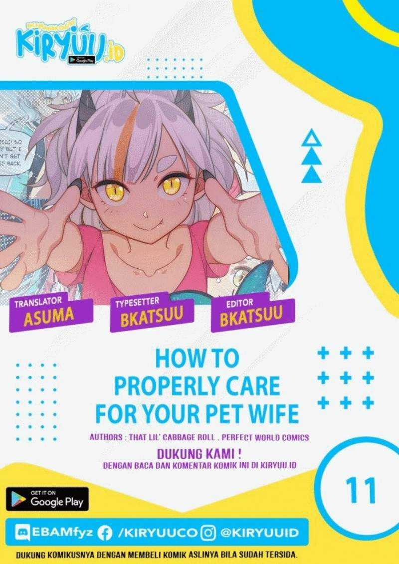 Baca Komik How To Properly Care For Your Pet Wife Chapter 11 Gambar 1