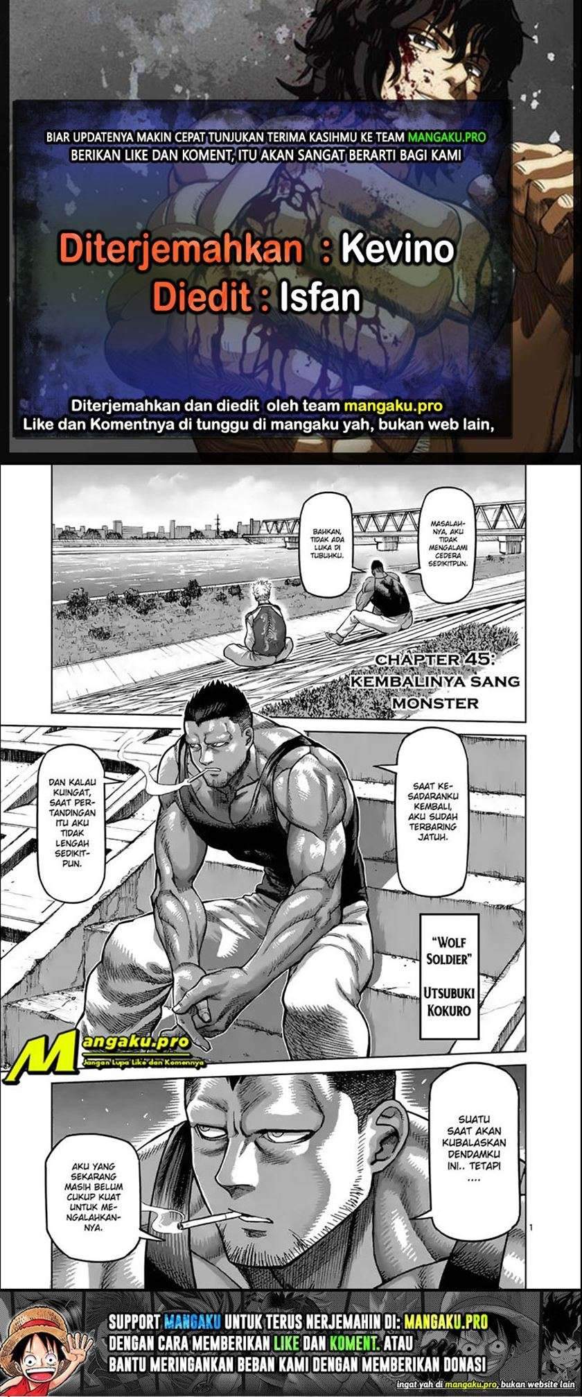 Baca Komik Kengan Omega Chapter 45 Gambar 1