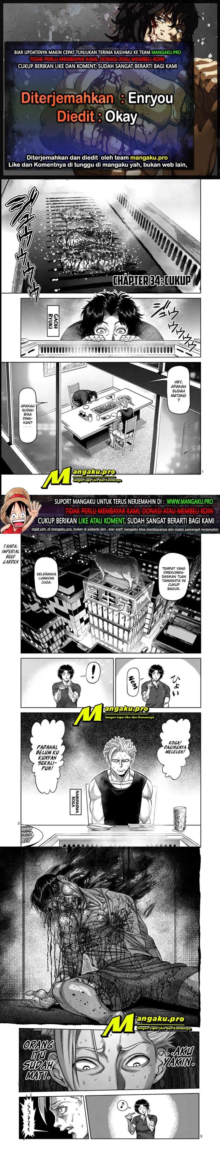 Baca Komik Kengan Omega Chapter 34 Gambar 1