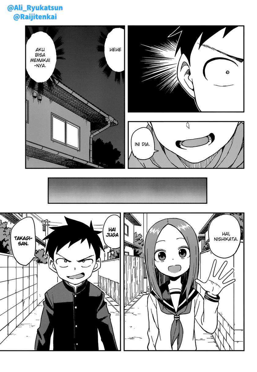 Karakai Jouzu no Takagi-san Chapter 143 Gambar 4